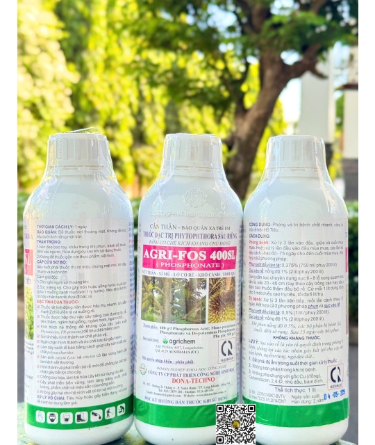 Agri Fos 400SL SR - 1 lít x 20 chai