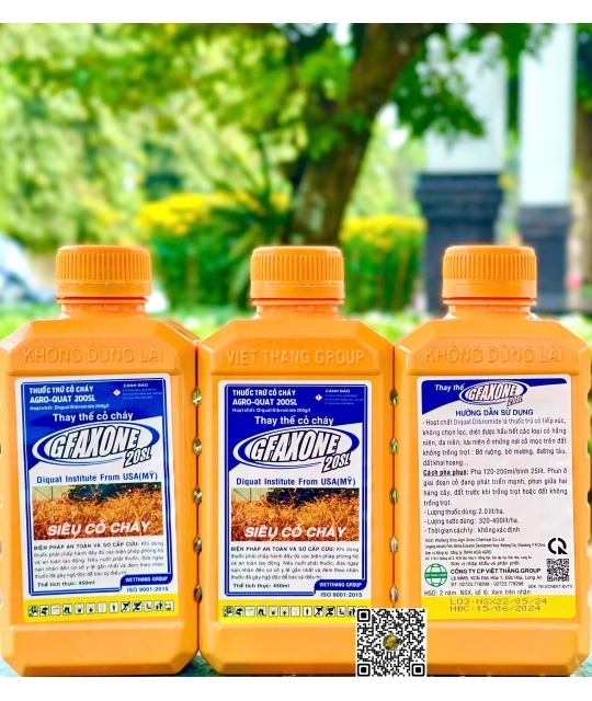 Agro Quat 200SL - 450ml x 32 chai