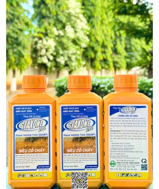 Agro Quat 200SL - 900ml x 20 chai