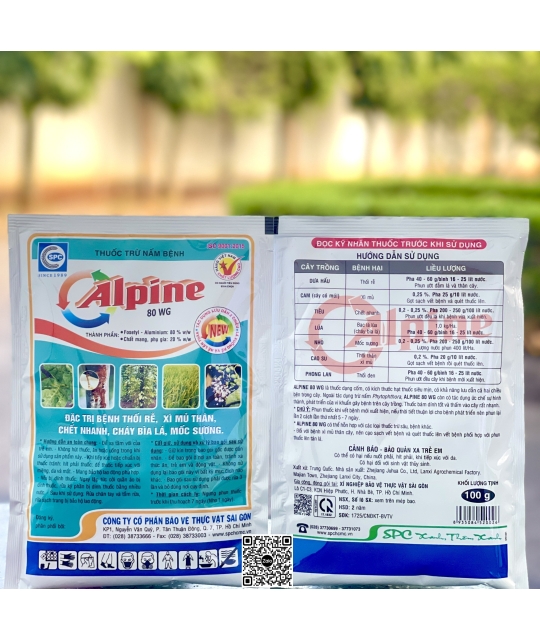Alpine 80WG - 100gr x 100 gói