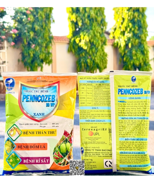 BCC - Penncozeb 80WP Blue - 1kg x 10 gói