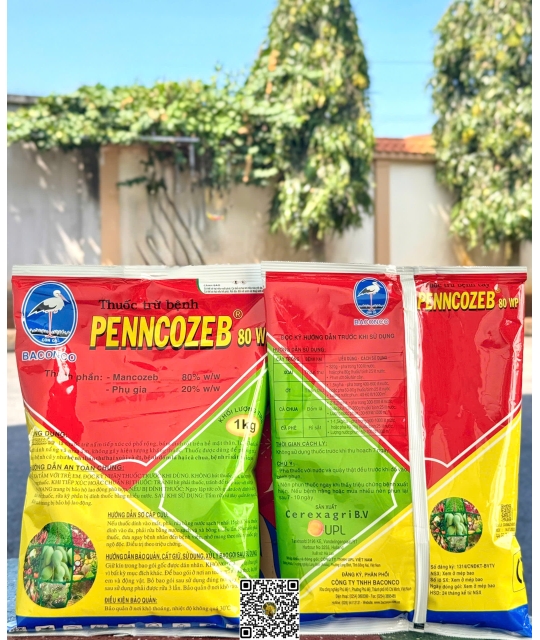 BCC - Penncozeb 80WP Yellow - 1kg x 10 gói