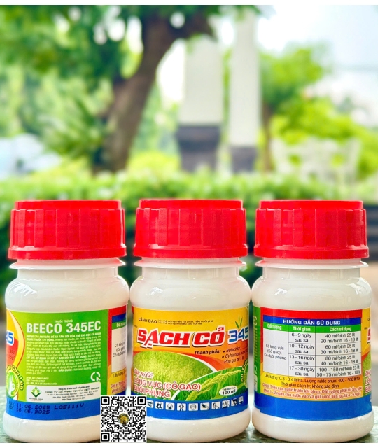 Sạch Cỏ BEECO 345EC - 100ml x 100 chai