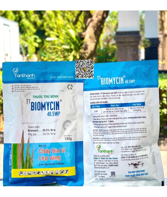 Biomycin 40.5WP - 180gr x 40 gói