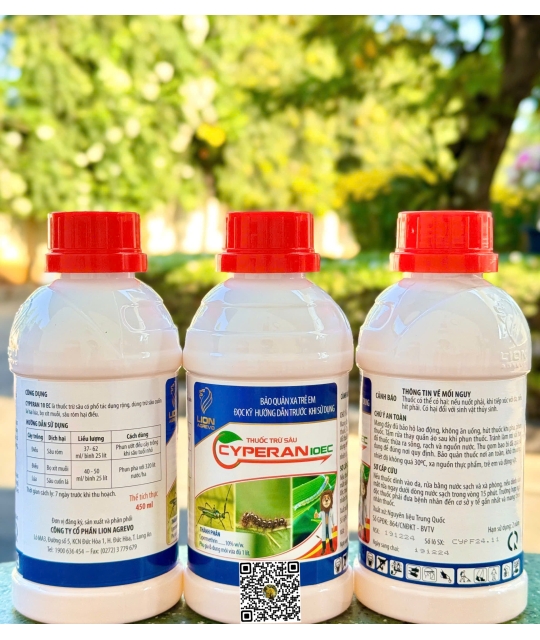 Cyperan 10EC - 450ml LION x 40 chai