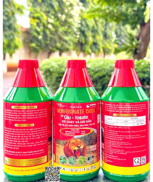 Newfosinate 150SL Extra - 900ml (Glufosate) x 20 chai