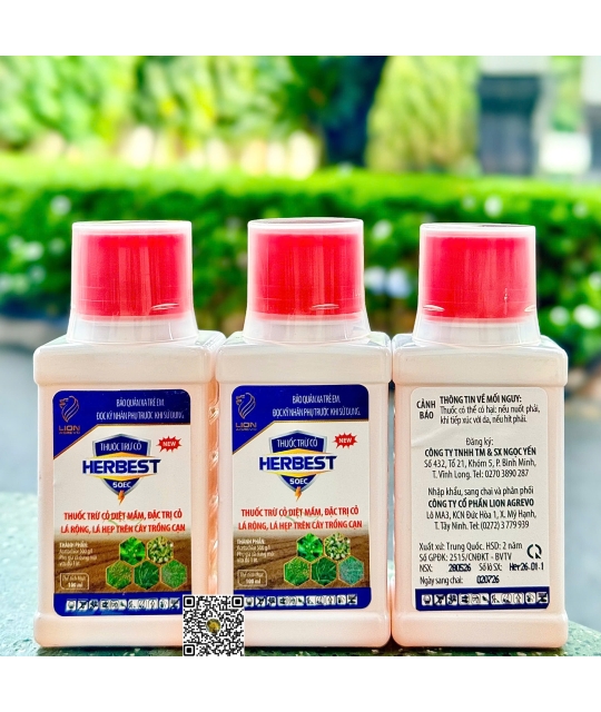 Herbest 50EC 100ml (Lion) x 100 chai