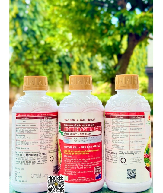 Hi Potassium C30 - 500ml x 20 chai