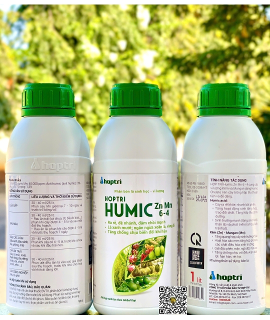 Humic Mn-Zn - 1lít x 20 chai