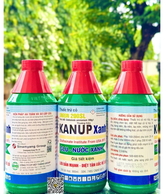 Kanup XANH 200SL - 900ml x 20 chai