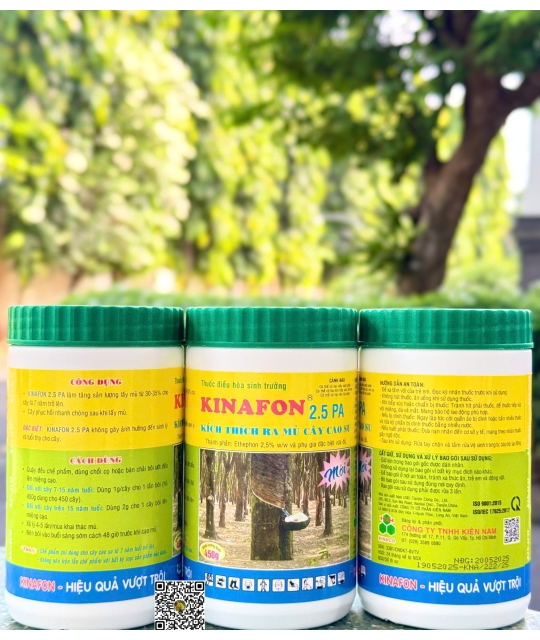 Kinafon 2.5 PA Dầu Cao Su - 450gr