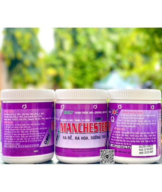 Manchester - 500gr x 24 hộp