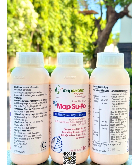 Map SuPo - 1 Lít x 10 chai