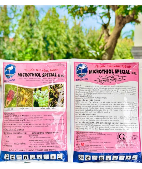 BCC - Microthiol Special 80WG - 1kg x 15 gói