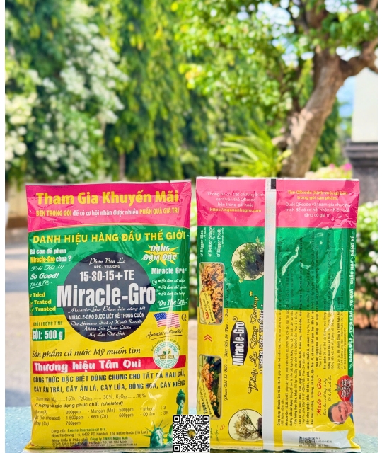 Miracle Gro 15.30.15 - 500gr x 40 bịch
