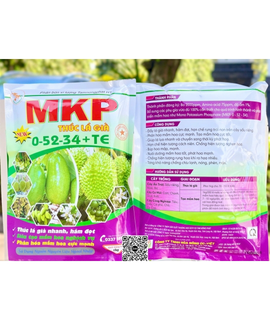 MKP UV - 1kg x 25 gói