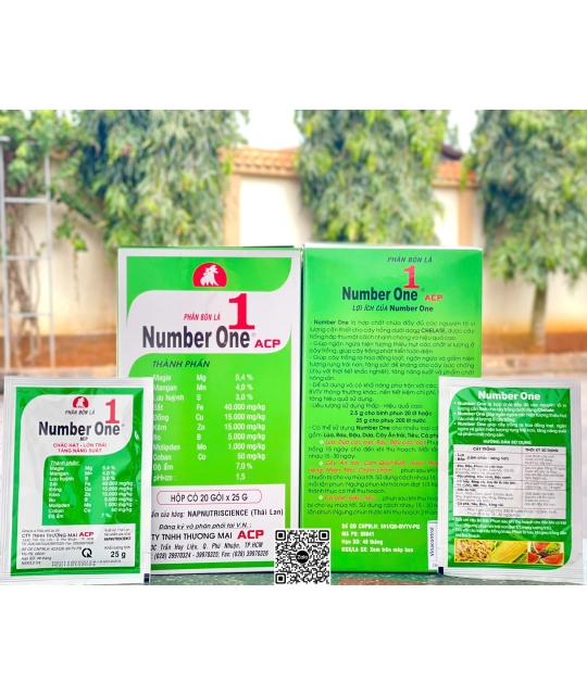 Number One - 25gr (10 hộp x 20 gói)