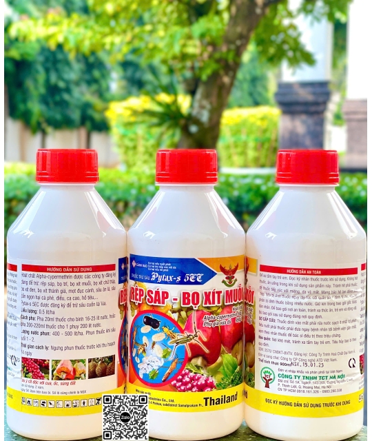 Pytax - S 5EC - 900m x 20 chai (Rệp Sáp, Bọ Xít Muỗi)