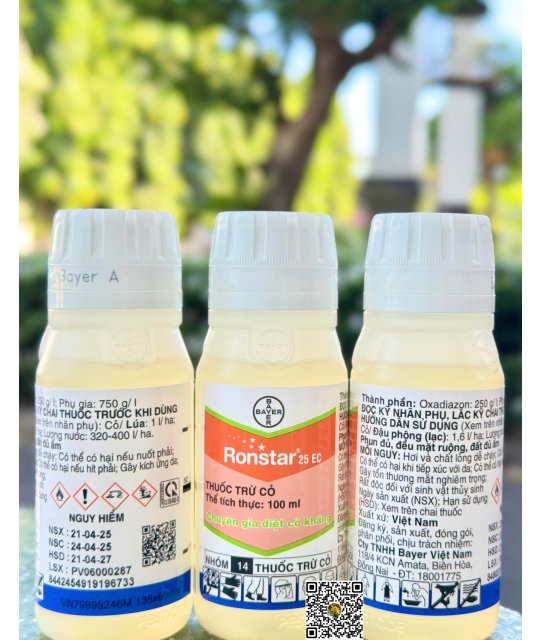 Ronstar 25EC - 100ml x 100 chai