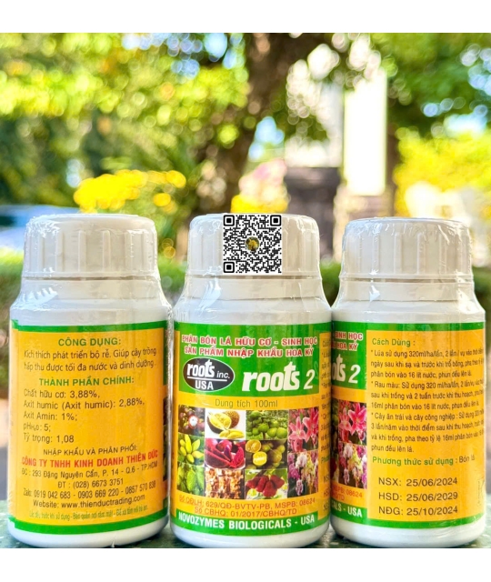 Roots 2 Vàng - 100ml x 100 Chai