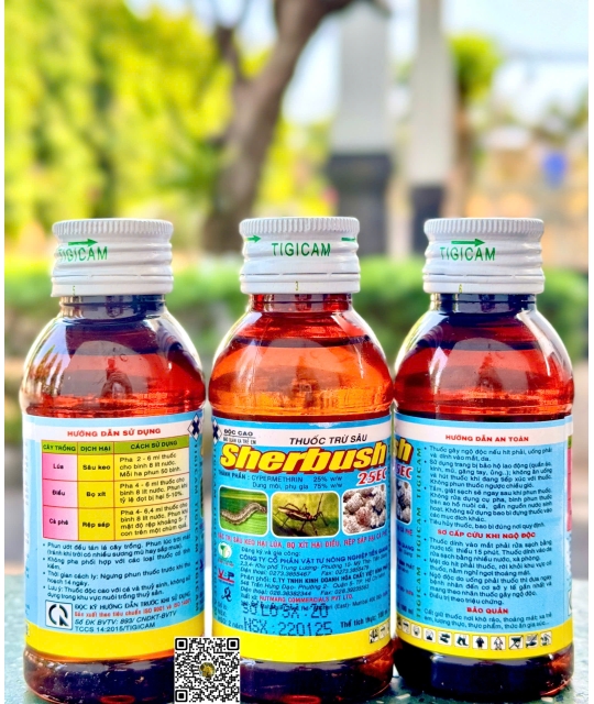 Sherbush 25EC - 100ml x 100 chai