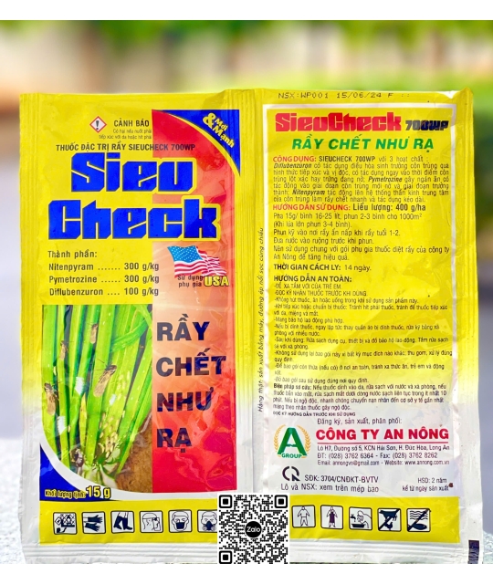 Siêu Check Vàng 700WP - 15gr (4h x 50 gói)