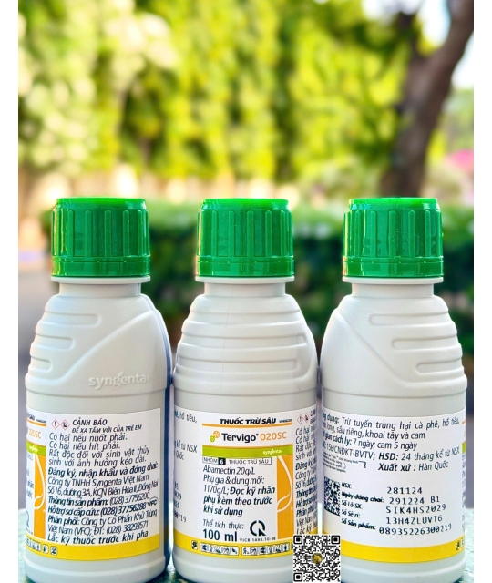 Tervigo 020SC - 100ml x 100 chai