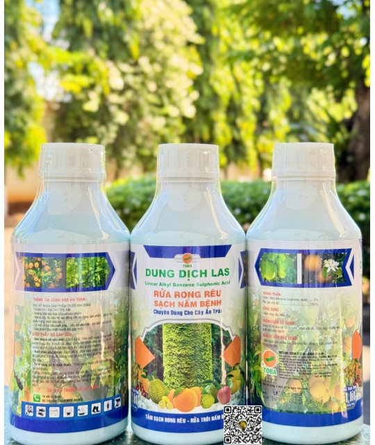 Toba - Rửa Rong Rêu 1 lít (Dung dịch Las)