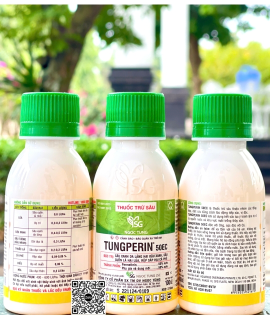 Tungperin 50EC - 100ml Nhựa x 100 chai