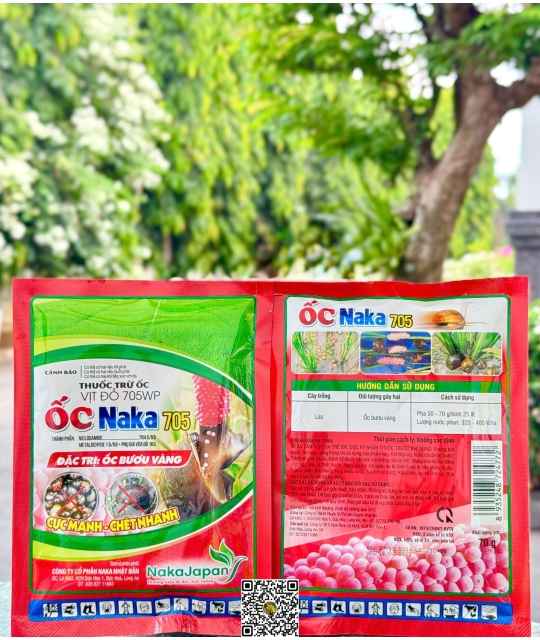 Vịt Đỏ 705WP NAKA - 70gr x 100 gói