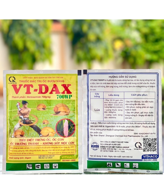 VT- Dax 700WP - 35gr x 320 gói