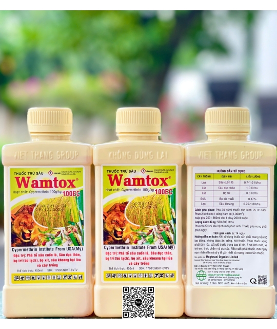 Wamtox 100EC - 450ml x 32 chai