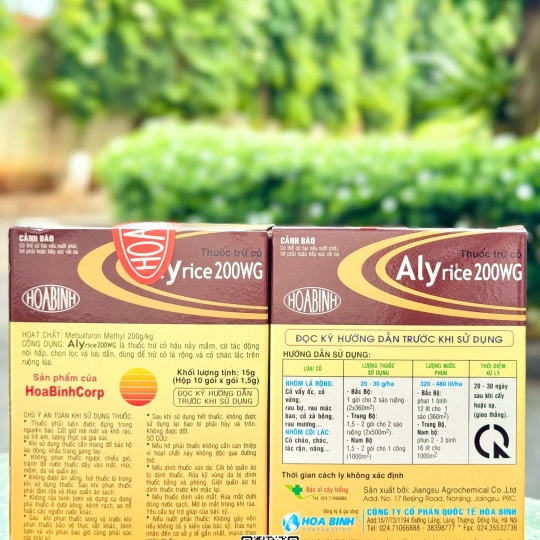 Alyrice 200WG - 1,5gr (60h x 10 gói)
