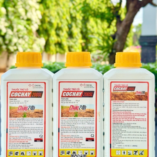 Cỏ Cháy 200SL 24H Nâu - 900ml x 20 chai