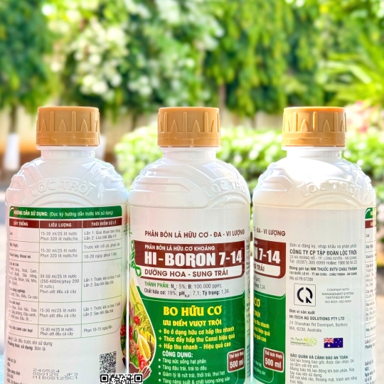Hi Boron 7.14 - 500ml x 20 chai
