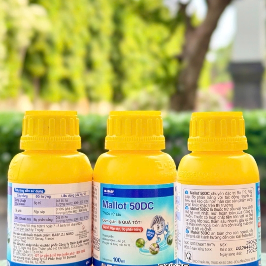 Mallot 50DC - 100ml x 100 chai