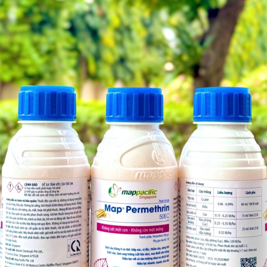 Map Permethrin 50EC Sâu - 480ml x 20 chai