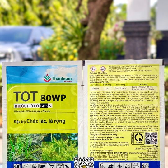 TOT 80WP - 25gr x 400 gói