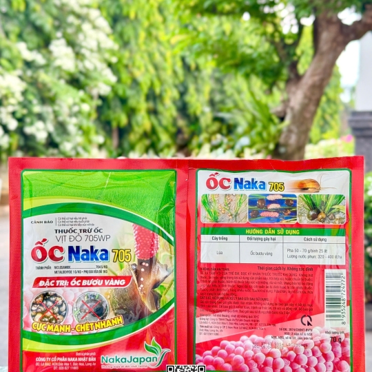 Vịt Đỏ 705WP NAKA - 70gr x 100 gói