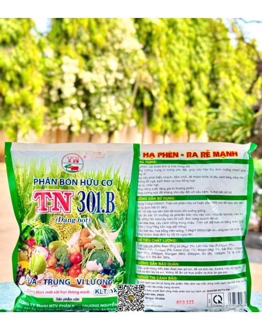 301 Bột (Phân) TRN - 1kg x 20 gói