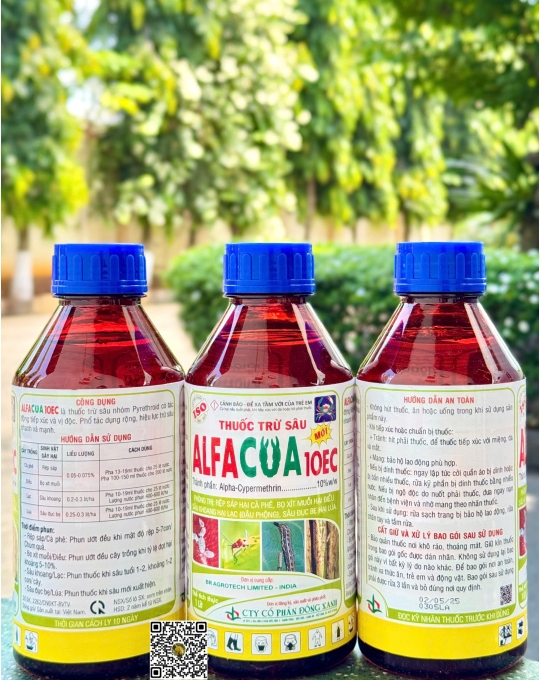 Alfacua 10EC Nhựa - 1 lít x 20 chai
