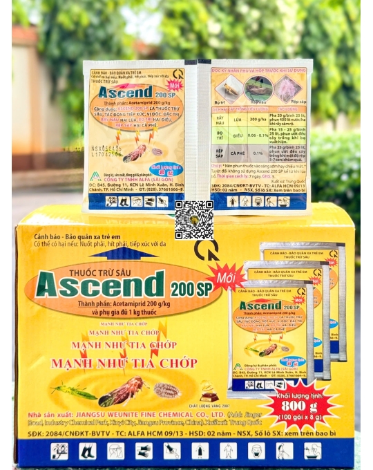 Ascend 20SP - 8gr (12h x 100 gói)