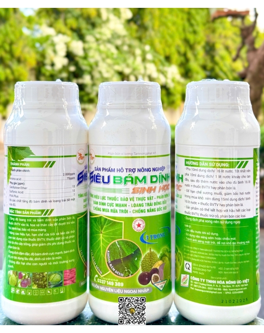 Bám Dính UV - 1 lít x 24 chai