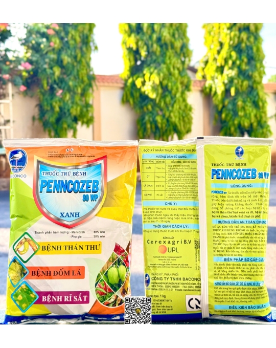 BCC - Penncozeb 80WP Blue - 1kg x 10 gói