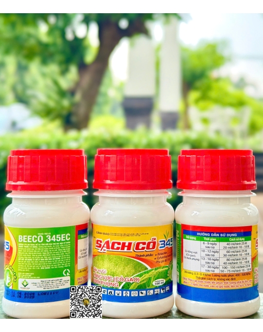 Sạch Cỏ BEECO 345EC - 100ml x 100 chai