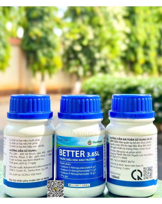Better 3.6SL - 100ml x 100 chai
