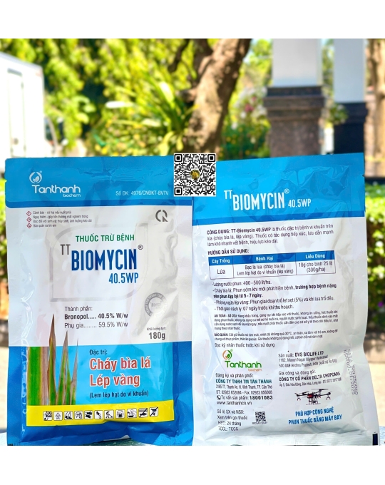 Biomycin 40.5WP - 180gr x 40 gói