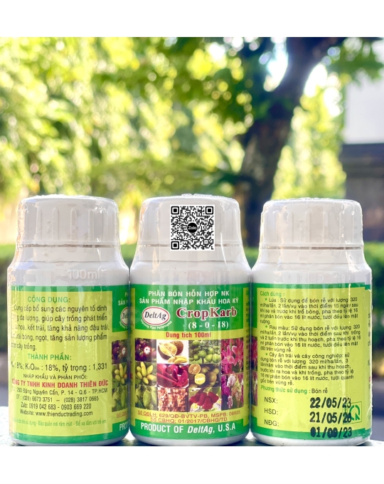 CropKarb - 100ml x 100 chai