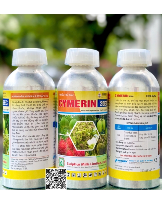 Cymerin 25EC AL - 1 lít x 10 chai