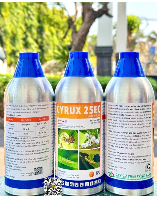 Cyrux 25EC AL - 1 lít x 10 chai